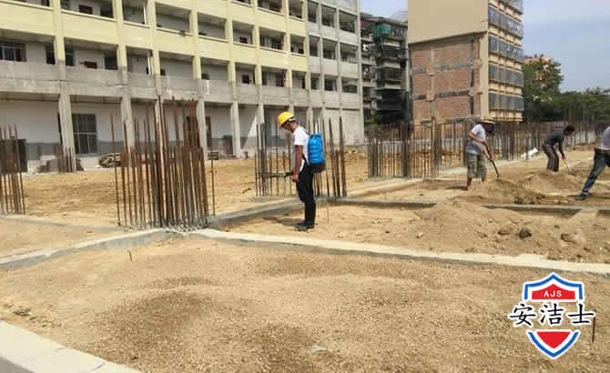 乐清学校机关防治白蚁